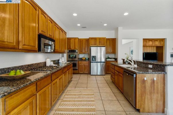 Interior, Kitchen, Recessed Lighting, Stainless Steel Appliances
