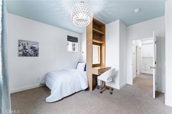 Bedroom, Chandelier, Home Office, Interior