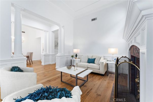 Fireplace, Interior, Living room, Wood Texture Flooring