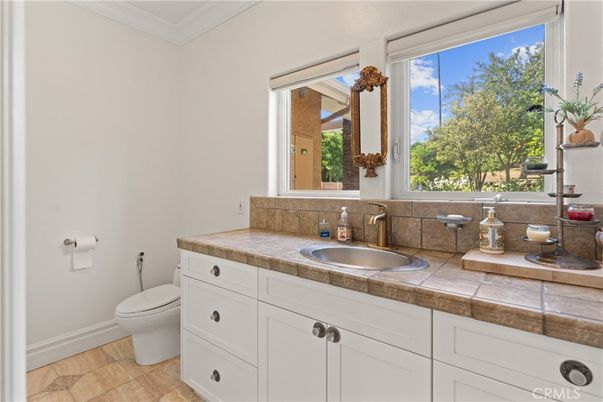 Bathroom, Dual Sink Vanities, Interior, Tile Countertops