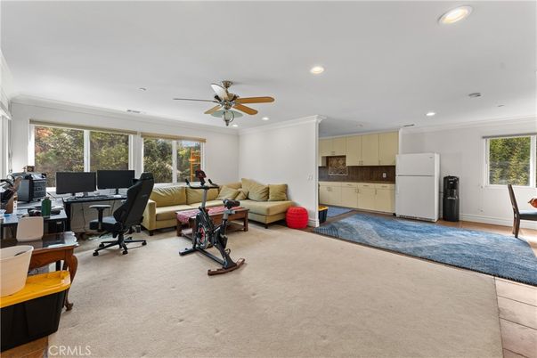 Fitness Equipment, Home Office, Interior, Recessed Lighting