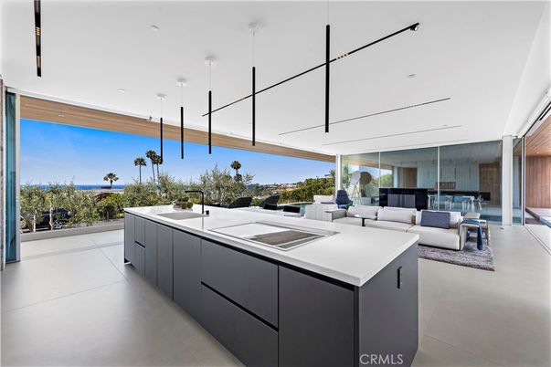 Interior, Kitchen, Living room, Pendant Lights, Recessed Lighting, Water