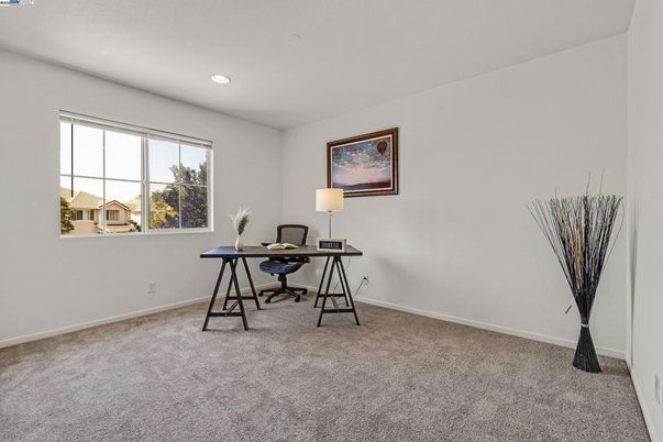 Home Office, Interior, Recessed Lighting