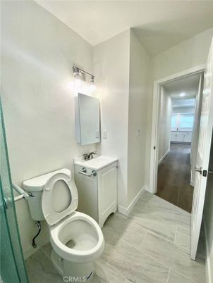 Bathroom, Dual Sink Vanities, Interior, Wood Texture Flooring