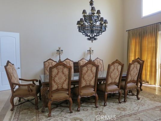 Chandelier, Dining room, Interior