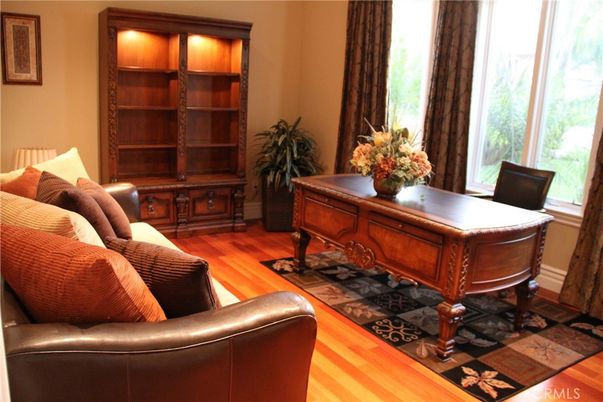 Home Office, Interior, Wood Texture Flooring