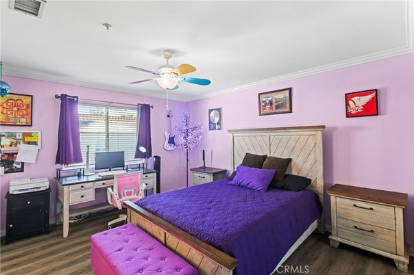 Bedroom, Home Office, Interior, Wood Texture Flooring