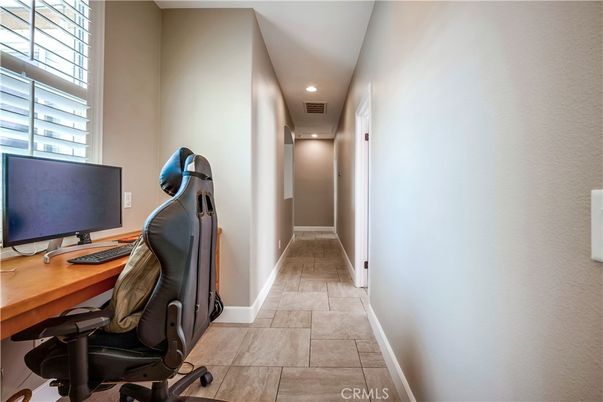 Home Office, Interior, Recessed Lighting
