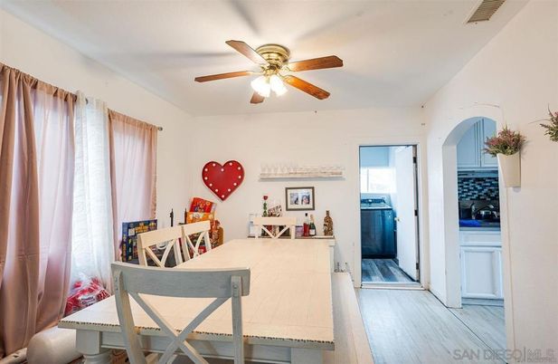 Dining room, Interior, Wood Texture Flooring