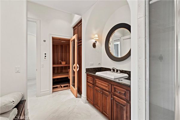 Bathroom, Interior, Marble, Sauna Room