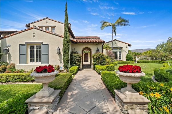 Backyard, Exterior, Facade, Spanish Mediterranean