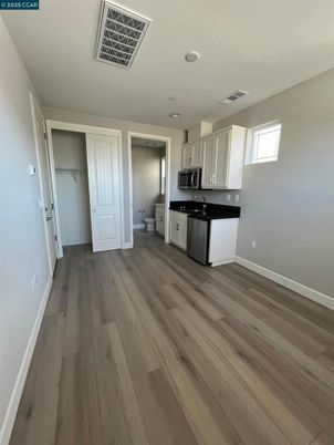 Empty room, Interior, Kitchen, Wood Texture Flooring
