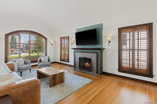 Fireplace, Interior, Living room, Wood Texture Flooring