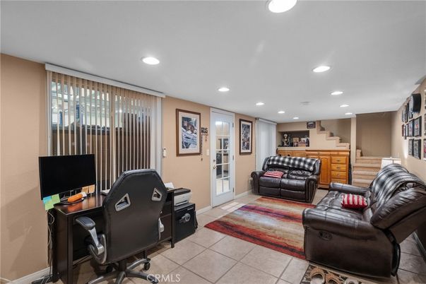 Home Office, Interior, Recessed Lighting