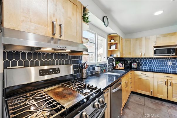 Interior, Kitchen, Recessed Lighting, Stainless Steel Appliances