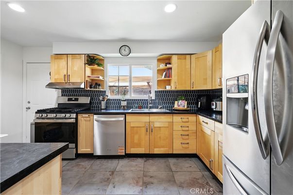 Interior, Kitchen, Recessed Lighting, Stainless Steel Appliances