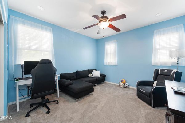 Home Office, Interior, Recessed Lighting