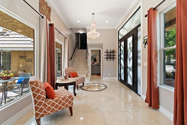 Chandelier, Interior, Recessed Lighting