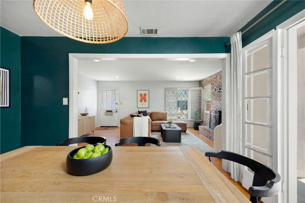 Interior, Living room, Recessed Lighting, Stone Walls, Wood Texture Flooring