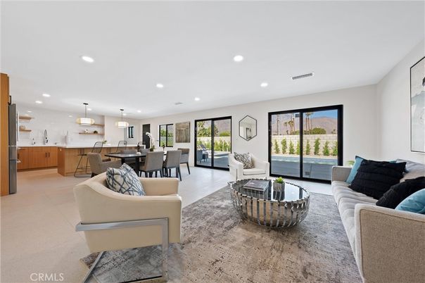 Dining room, Interior, Kitchen, Living room, Pendant Lights, Recessed Lighting