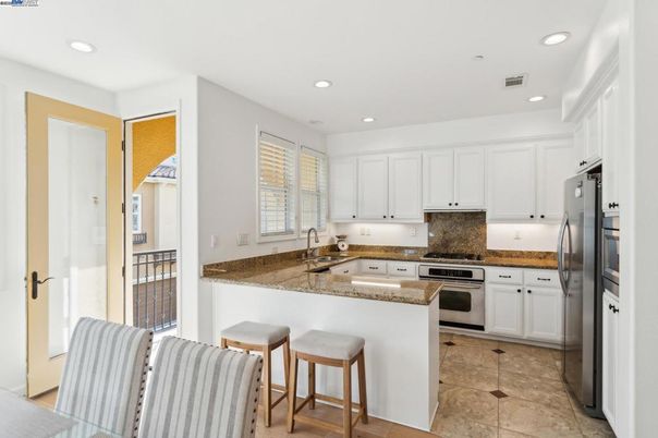 Interior, Kitchen, Recessed Lighting, Stainless Steel Appliances