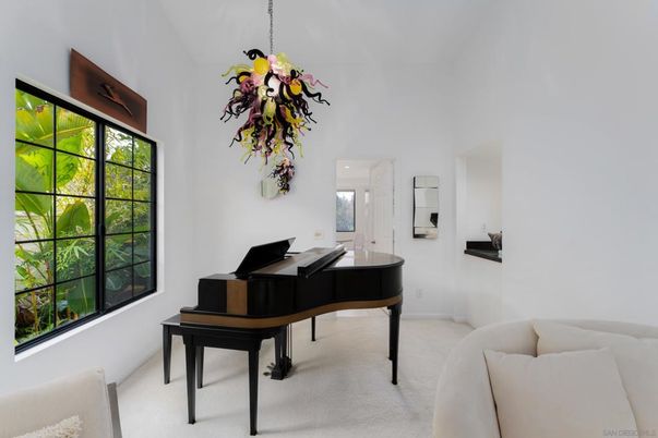 Interior, Pendant Lights, Piano