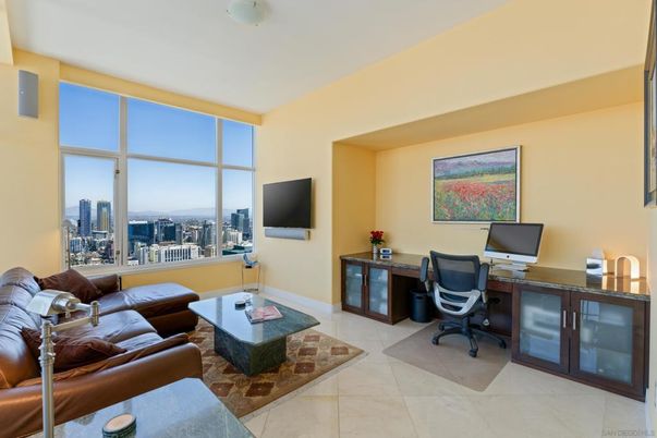 Home Office, Interior, Living room