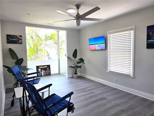 Fireplace, Interior, Recessed Lighting, Wood Texture Flooring