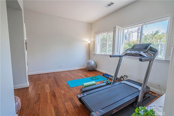 Fitness Equipment, Interior, Wood Texture Flooring