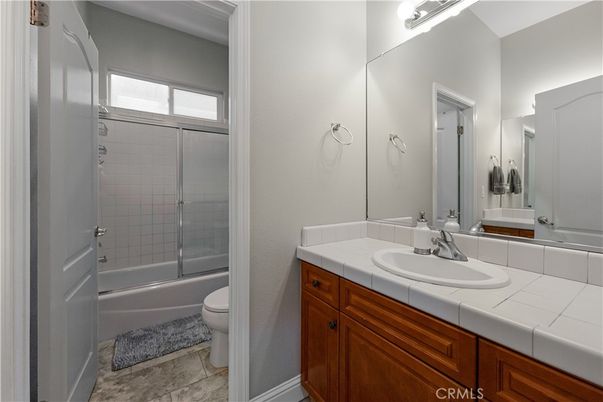Bathroom, Glass Shower, Interior, Tile Countertops