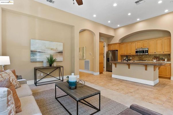 Interior, Kitchen, Recessed Lighting, Stainless Steel Appliances