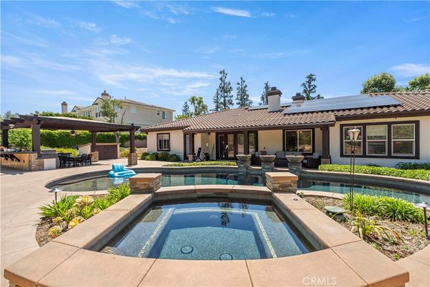 Exterior, Pool, Solar Panels