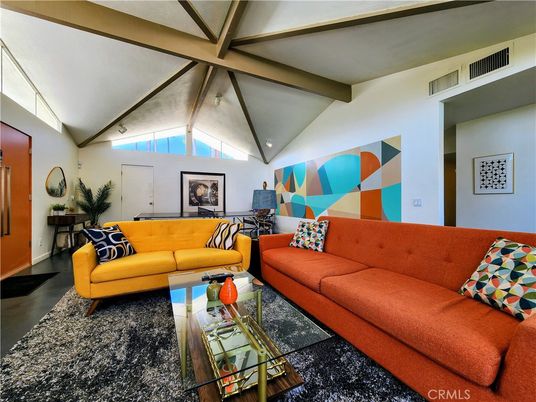 Interior, Living room, Wooden Beams