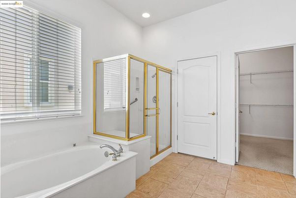 Bathroom, Glass Shower, Interior, Recessed Lighting, Walk-in Closets