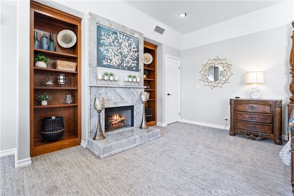 Fireplace, Interior, Recessed Lighting