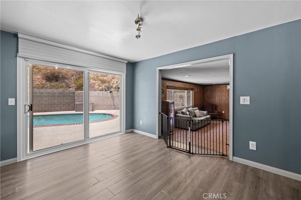 Interior, Pool, Wood Texture Flooring