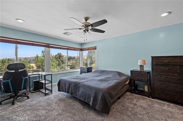 Bedroom, Home Office, Interior, Recessed Lighting