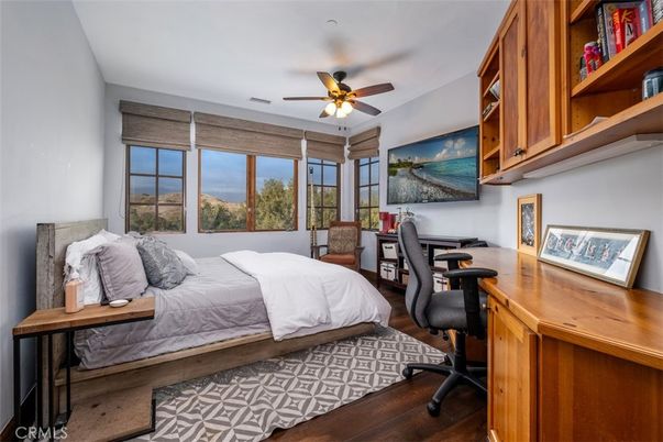 Bedroom, Home Office, Interior, Wood Texture Flooring