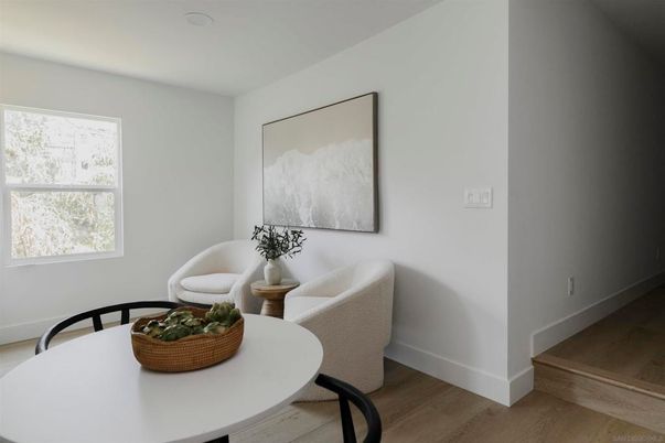 Dining room, Interior, Wood Texture Flooring