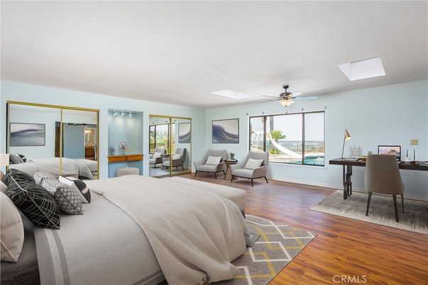 Bedroom, Home Office, Interior, Wood Texture Flooring