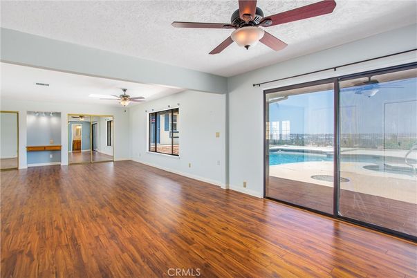 Empty room, Interior, Wood Texture Flooring