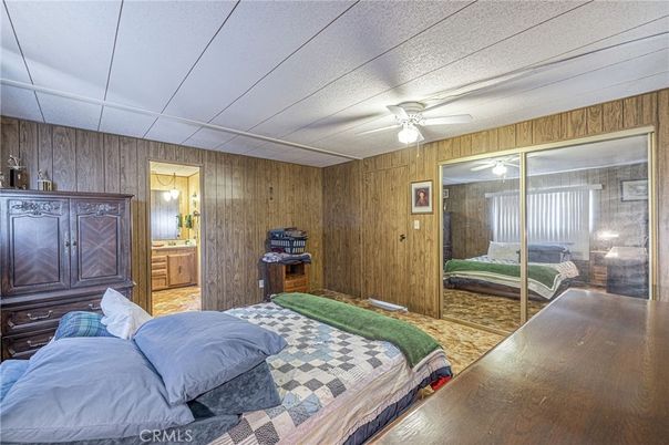 Bedroom, Interior, Wooden Walls