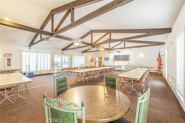 Dining room, Interior, Wooden Beams
