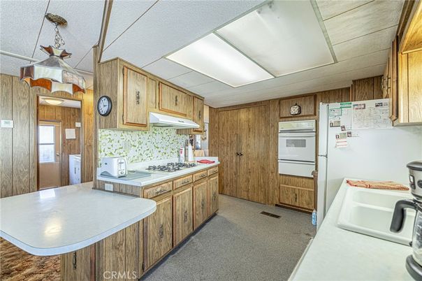 Interior, Kitchen, Wooden Walls