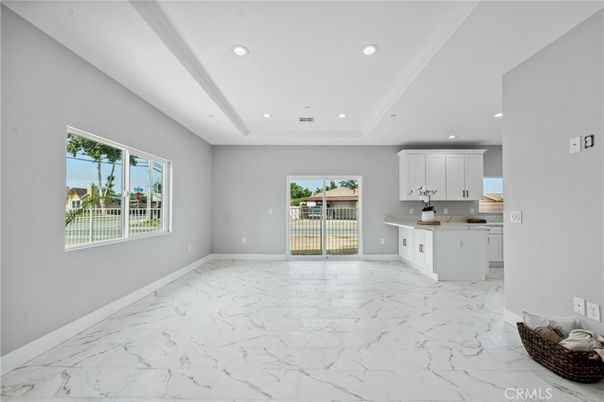 Interior, Kitchen, Marble, Recessed Lighting