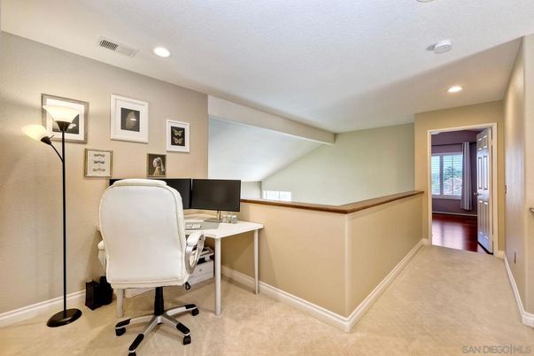 Home Office, Interior, Recessed Lighting