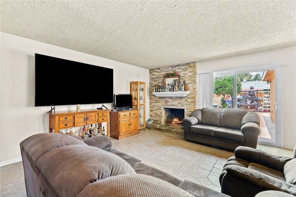 Fireplace, Interior, Living room, Stone Walls