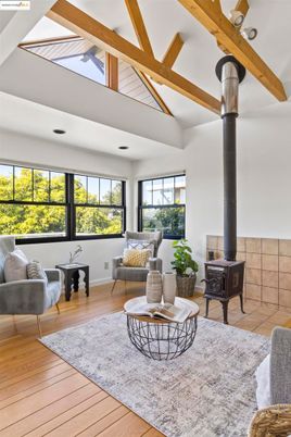 Interior, Living room, Wooden Beams, Wood Texture Flooring