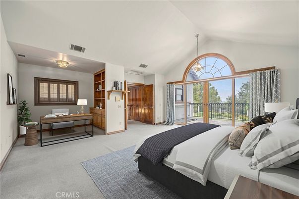 Bedroom, Interior, Pendant Lights