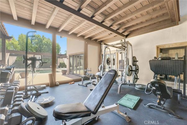 Fitness Equipment, Interior, Wooden Beams, Wooden Ceilings